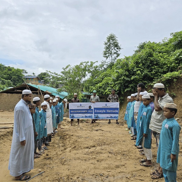 Elektrischen Großbrunnen in Bangladesch – mit Namensschild 1700.- – Bild 2
